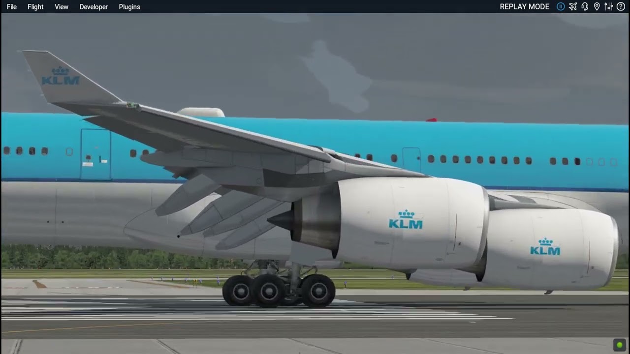 Toliss A340 600 takeoff out of CYVR