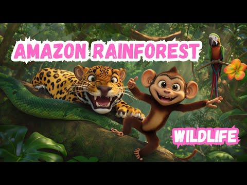 Discover the Wildlife of the Amazon Rainforest | Learning for Kids ...