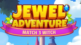 Jewel adventure match 3 witch Gameplay Android Mobile screenshot 2
