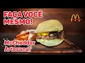 APRENDA A FAZER O MC CHEDDAR DO MCDONALDS: Surpresa para Esposa