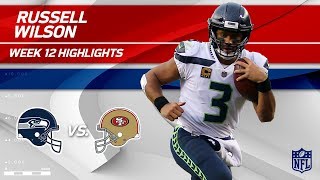 Check out player highlights from seattle seahawks quarterback russell
wilson against the san francisco 49ers in week 12 of 2017 nfl season.
watch full ga...