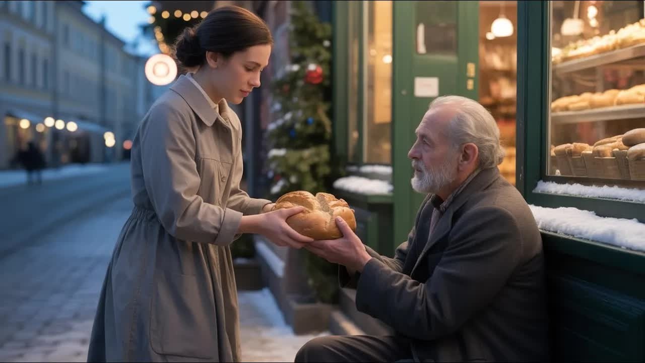 Eine bescheidene Frau erbte das Land eines alten Mannes… weil sie ihr Brot mit ihm teilte