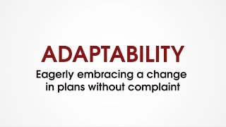 (J4) Adaptability - Character Trades. Games to teach kids good character traits. Character Trait Abc S Adaptable