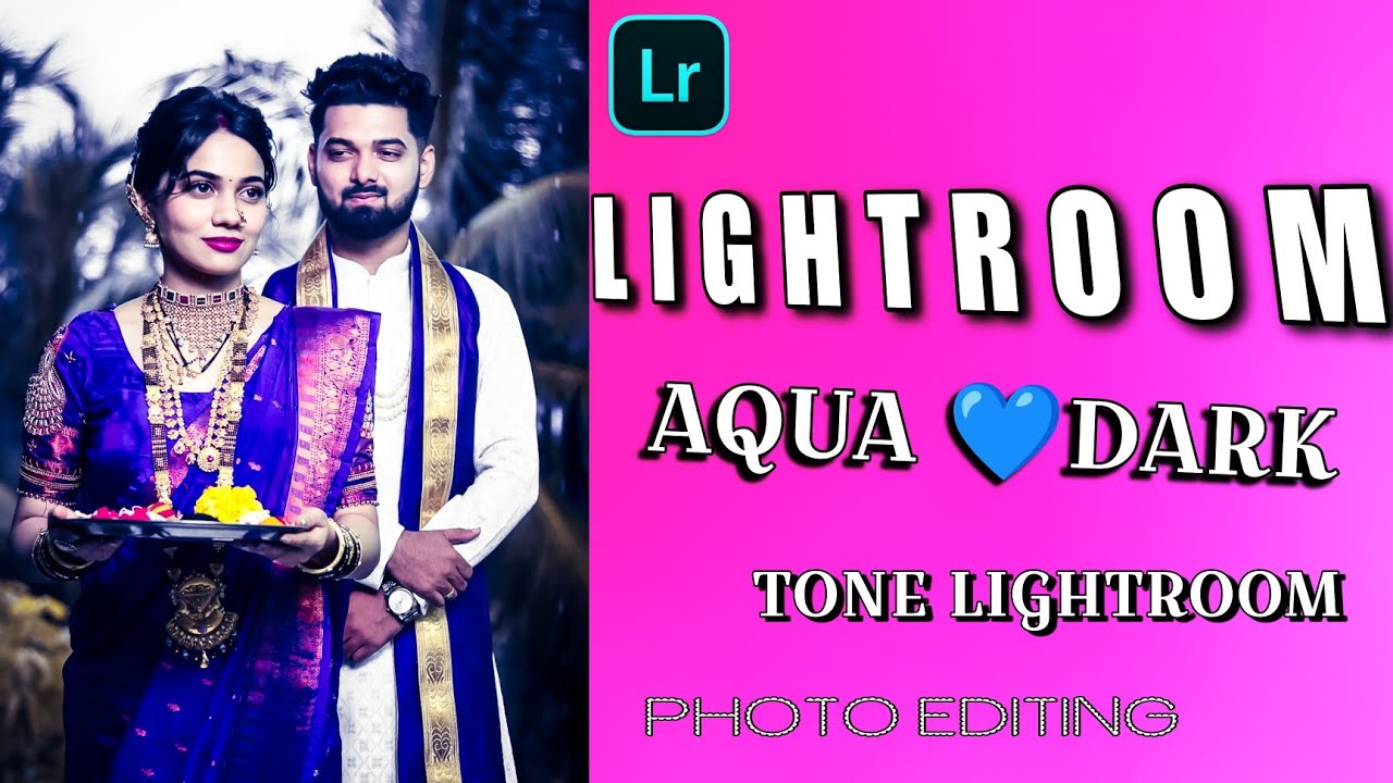 Aqua Dark moody Blue tone editing | Dark moody Lightroom presets photo editing mobile lightroom edit