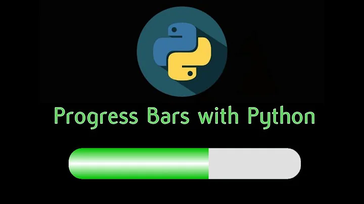 How to add a progress bar to Python  with tqdm