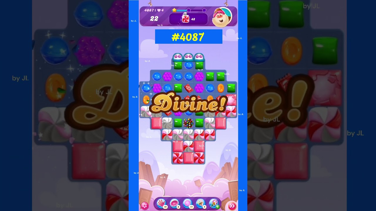 Nivel 4087 - 30"⌛ Candy Crush Saga 2024 -  