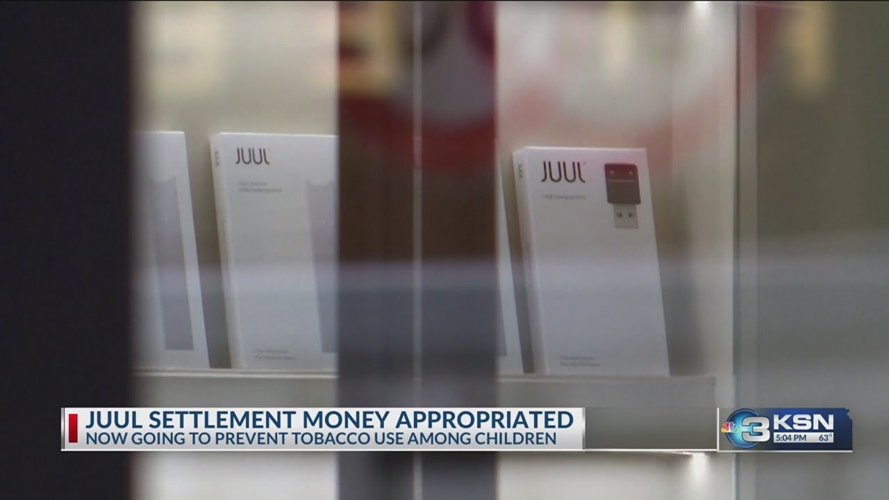 Juul money going to fight child tobacco use in Kansas - YouTube