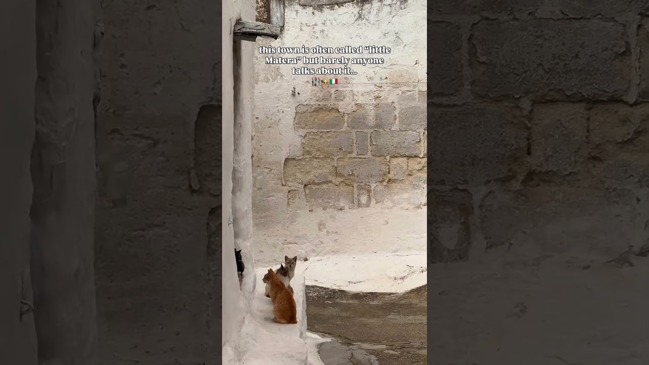 This town is called "little Matera" 😍