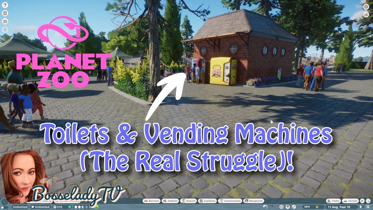 Toilets & Vending Machines - Planet Zoo Adventures