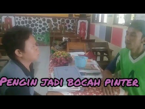 Cerita komedi || pengin jadi bocah pinter Cerita komedi || pengin jadi bocah pinter