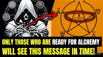 True TRANSFORMATION will only happen for those who MASTER the 4 ELEMENTS OF ALCHEMY!