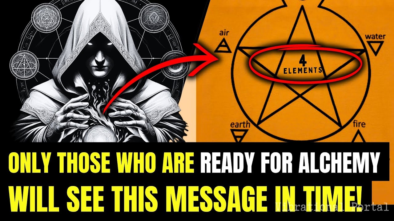 True TRANSFORMATION will only happen for those who MASTER the 4 ELEMENTS OF ALCHEMY!