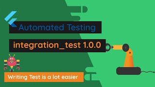 @flutterdev  Integration Tests using Just announced integration_test package