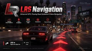 [FREE] FiveM GPS Script | LRS Navigation - 3D GPS, Voice Guidance & Custom HUD screenshot 2