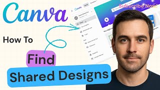 How to Find Shared Designs in Canva | Canva 2025