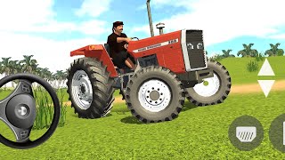 Messy tractor 🚜 driving simulator 3d game 🎮 // indian tractor 🚜 driving 3d #tractor #viral #farming  screenshot 2