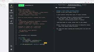 Mock Object oriented design - Smart fridge app