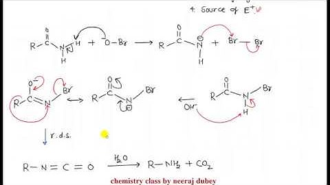 HOFFMANN BROMAMIDE DEGRADATION  | Named reaction |organic chemistry | Neeraj dubey
