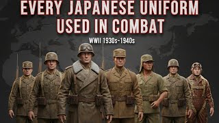 Japanese Army Uniforms of World War Two: Enlisted, Officers & Specialised Gear
