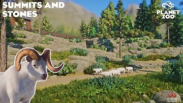 Summits and Stones: Building an amazing Dall Sheep Habitat | Ottawa Zoo | Planet Zoo Franchise Mode