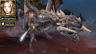 LORD OF DRAGONS (Android & iOS) MMORPG Gameplay! screenshot 5
