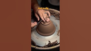 How to trim a perfect bowl 🥣 #pottery #ceramics #howto
