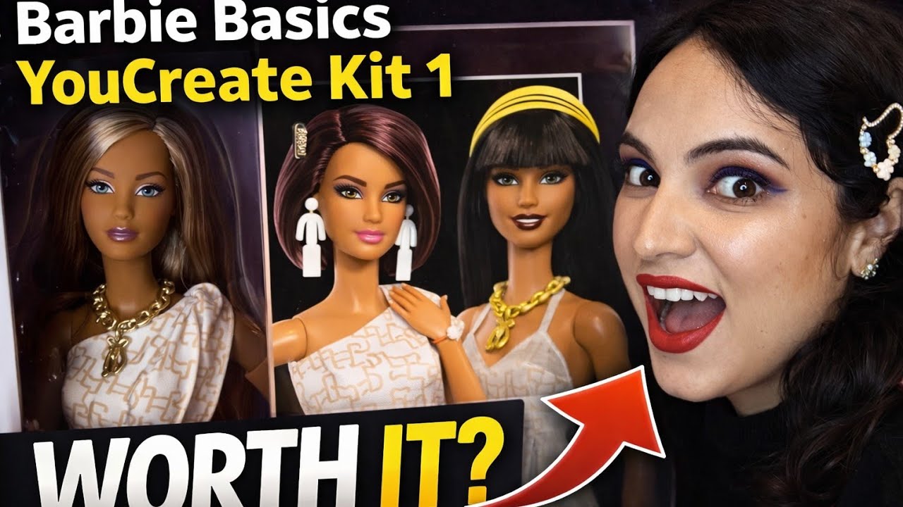 👉 Barbie Basics YouCreate Kit 1 – Worth It? + Help Me Find Body Matches!