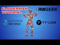 How to create dancing flowerman  tyflow  3ds max  rmi geek