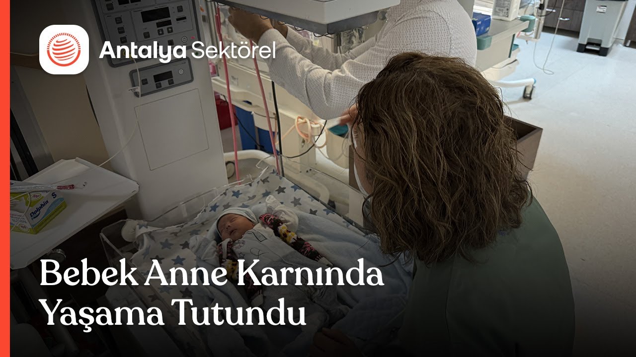 Mustafa bebek anne karnında yapılan kan nakilleriyle yaşama tutundu