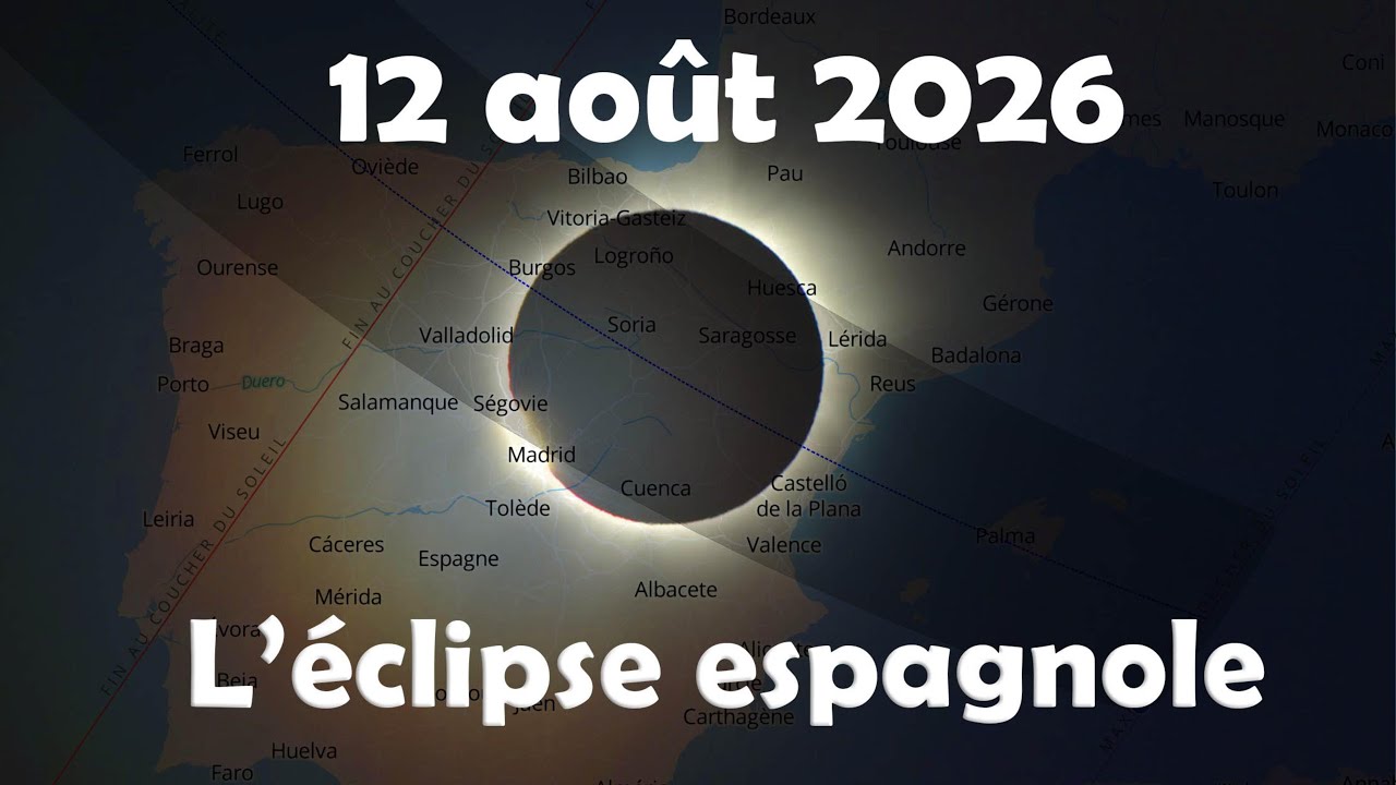 Éclipse totale de Soleil du 12 août 2026 en Espagne Épisode 3 YouTube — free download