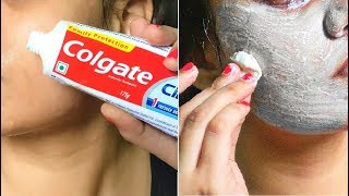 7 Magical Toothpaste Beauty Hacks & Life Hacks - Toothpaste Benefits for Skin, Nails