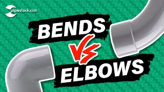 The differences between bend and elbow fittings...