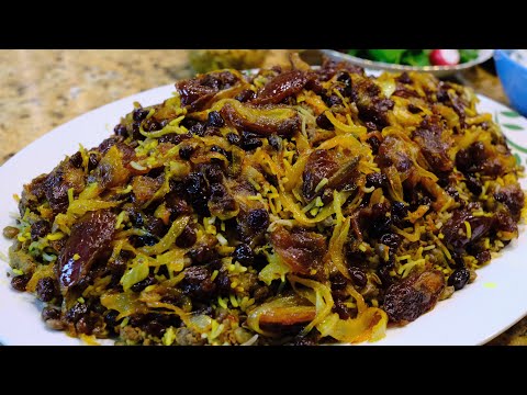 Adas Polo (Lentil Rice with Minced Meat) - Cooking with Yousef