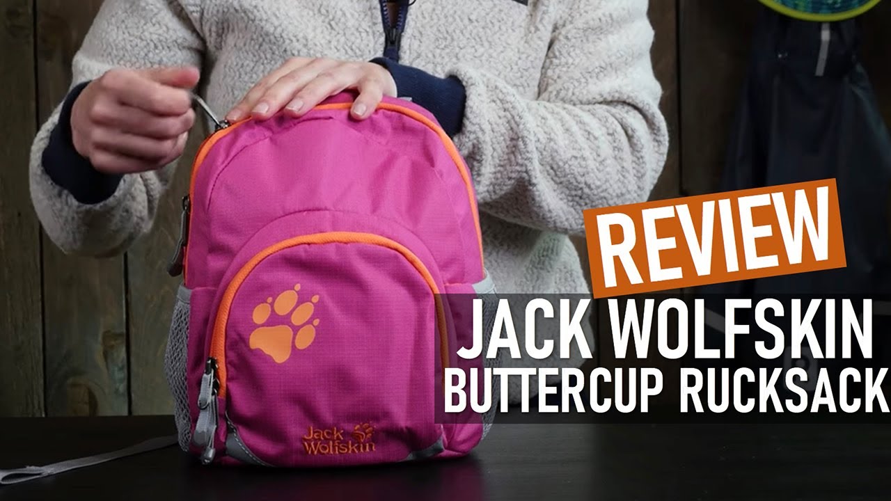 rijk Vuil potlood Review of the Jack Wolfskin Buttercup Rucksack for Toddlers - YouTube