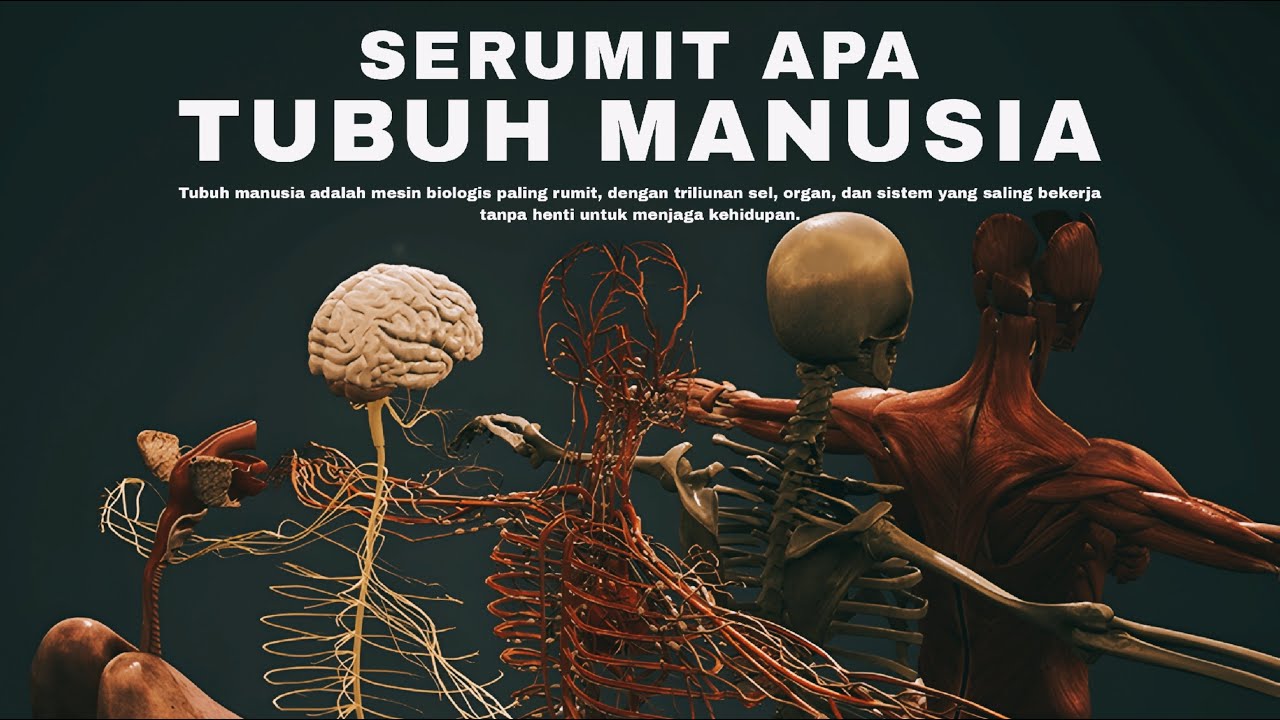 TUBUH MANUSIA ADALAH MESIN BIOLOGIS YANG MENAKJUBKAN