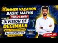 Division of Decimals Made Easy 🔥 | Basic Maths Tricks &amp; Examples #DivisionOfDecimals