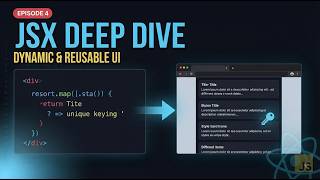 JSX Deep Dive: Build Dynamic, Reusable UI in React | Episode 4 | 2026