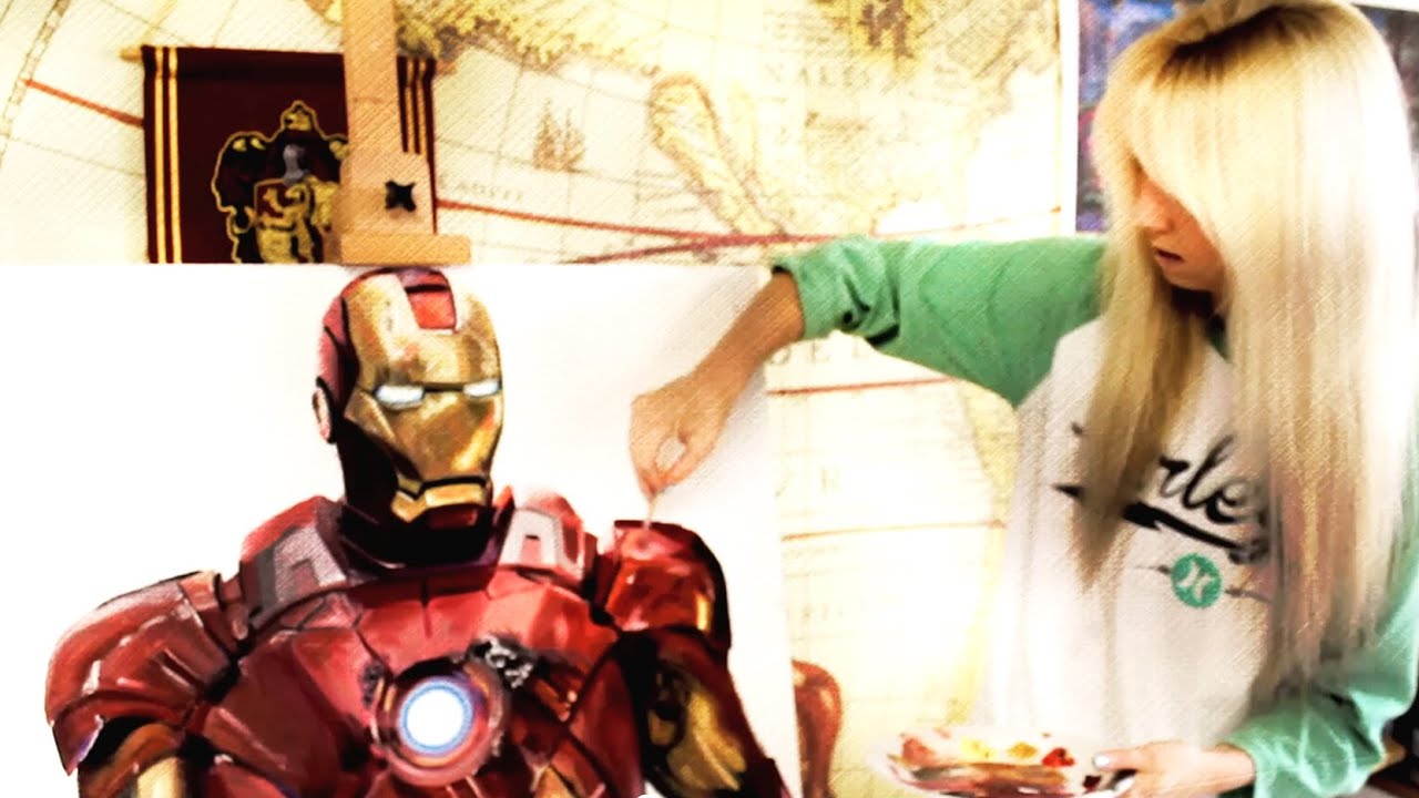 Iron Man Painting Apologies YouTube