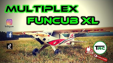 Multiplex FUNCUB XL - Erstflug
