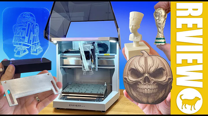 Makera Carvera Air Desktop CNC Machine Review | 4th Axis | Laser Engraver 