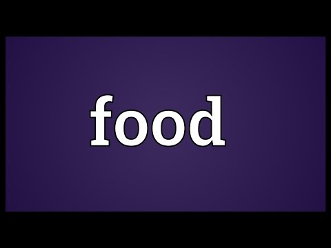 Food Meaning