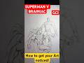 Live highlight SUPERMAN V BRAINIAC / DC COMICS / GCI STUDIOS / HOW TO GET YOUR ART NOTICED ON YOUTUB