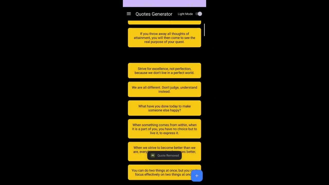Random Quote Generator App with API Integration || JAVA || ANDROID ...