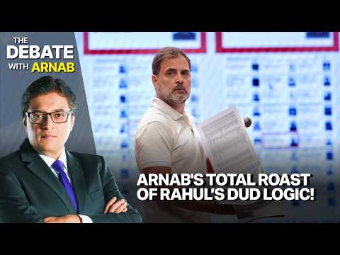 EC Report Row: Arnab's Epic Roast Of Rahul Gandhi's Dud Logic