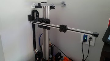 Cable drag chain test movement for z