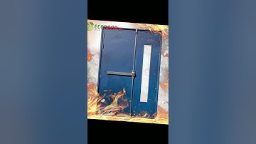 Mẫu cửa thép chống cháy lắp cho căn hộ, chung cư, tòa nhà