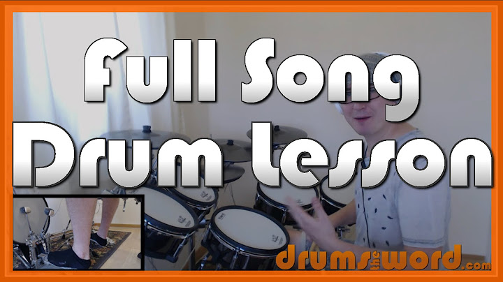 One Love Drums version - Drums performance video thumbnail