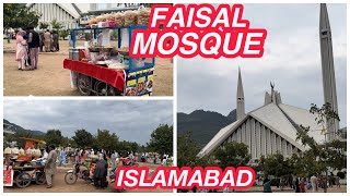 Trip To Faisal Masjid Islamabad / Walking Tour at Faisal Masjid 2024/ faisal mosque