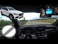 2020 Mercedes-Benz GLC200 4Matic 4K POV DRIVE | Top Speed German Autobahn