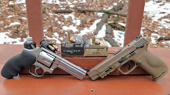 *New* Blazer Brass HP Ammo Line - .40 S&W VS .357 Magnum - Unexpected Great Performance